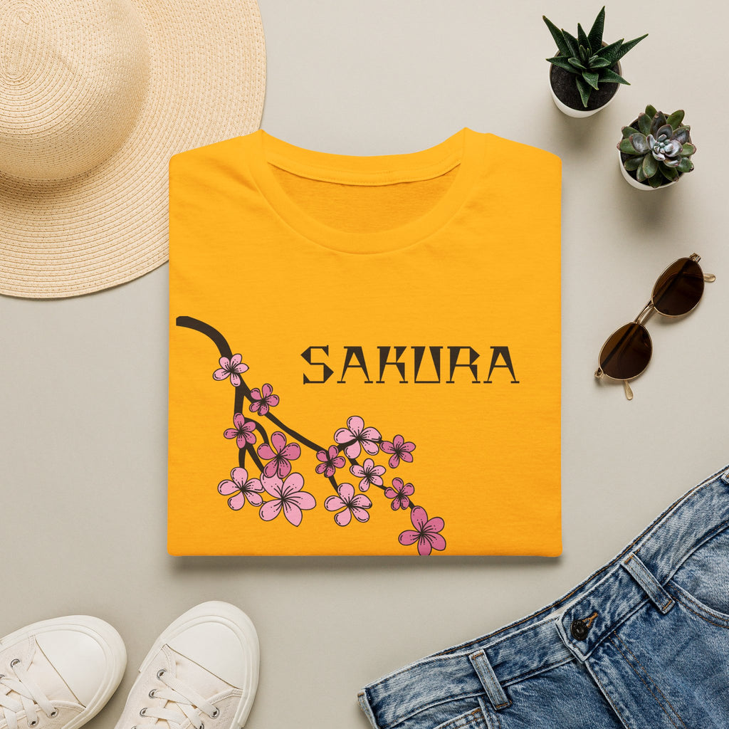 Sakura T-Shirt Japanese Art Shirt Unisex Softstyle Cherry Blossom Flower T-shirt