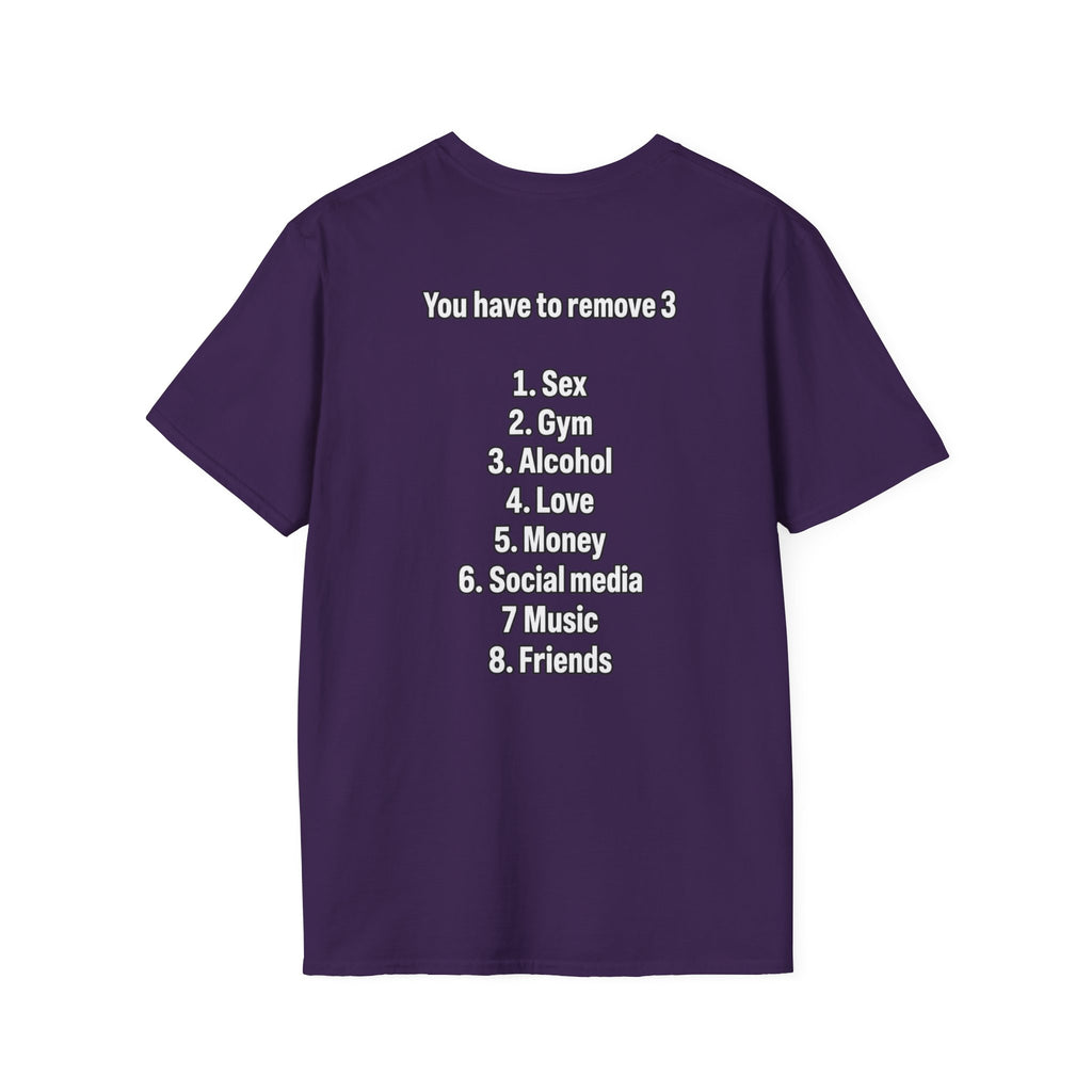 Funny Dark Humor Shirt You have to remove three Funny Office Tee Unique Gift