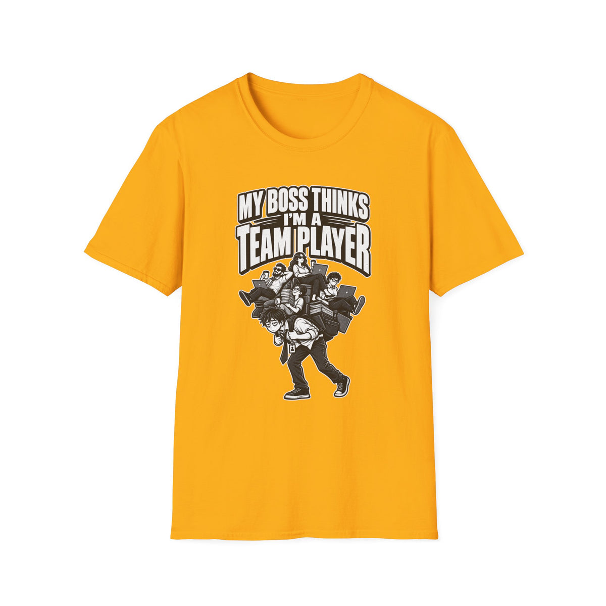 Funny Dark Humor Tshirt — Funny Office Tshirt Dark Humor Graphic Tee Unique Coworker Gift TEAM PLAYER Shirt
