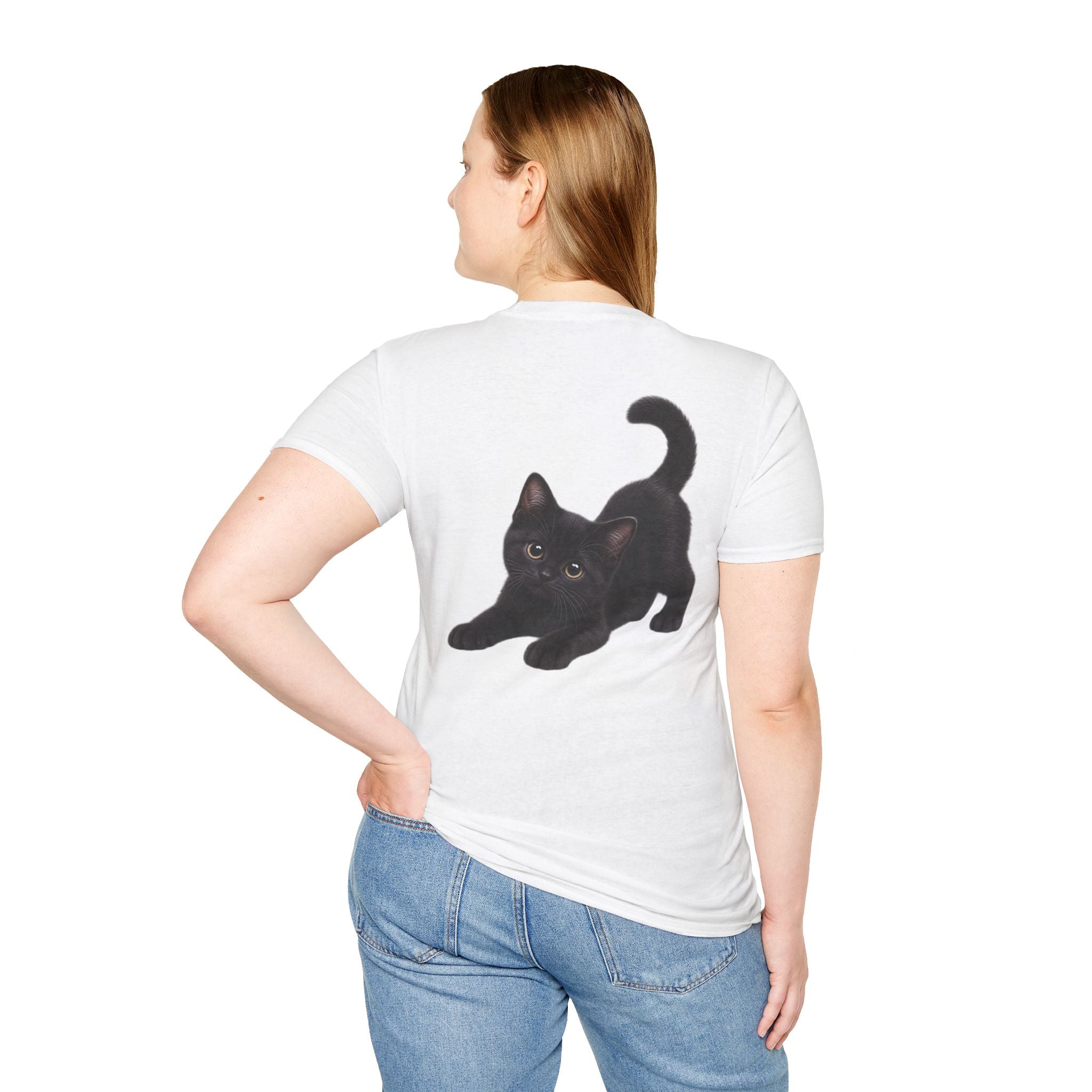 Black Cat Shirt Dark Humor Tee Cat Mom Tshirt Unique Gift Black Cat T shirt Funny Tshirt
