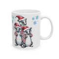 Christmas Mug Fitchew Mug Unique Funny Animal Mug Cute Coffee Cup Holiday Gift