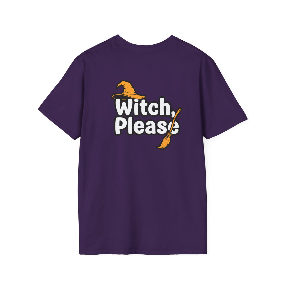 Dark Humor Halloween Shirt Witch Please Funny Sarcastic Witchy Unisex Softstyle Tee Adult Halloween Gift