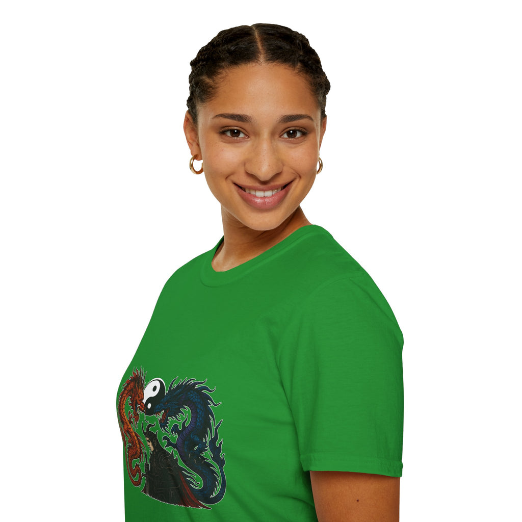 Dragon T-shirt Men Women Graphic Tee Clothing Apparel Chinese Dagon Symbol Gift