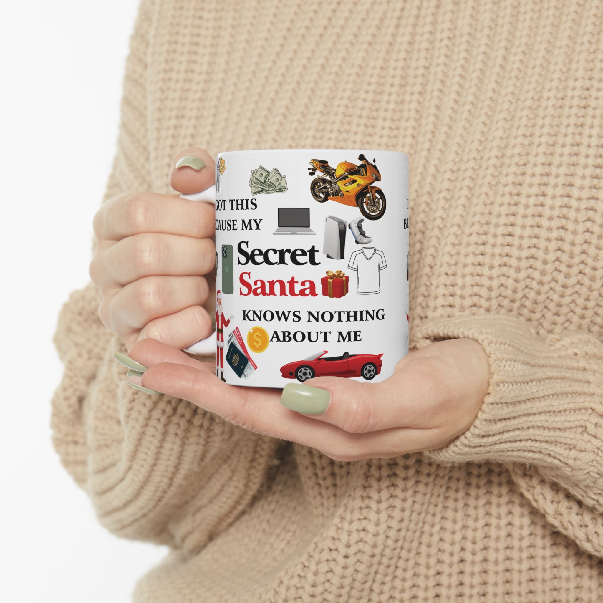 Secret Santa Gift Mug Office Christmas Mugs Funny Gift I Got This Xmas Cup Men 2027