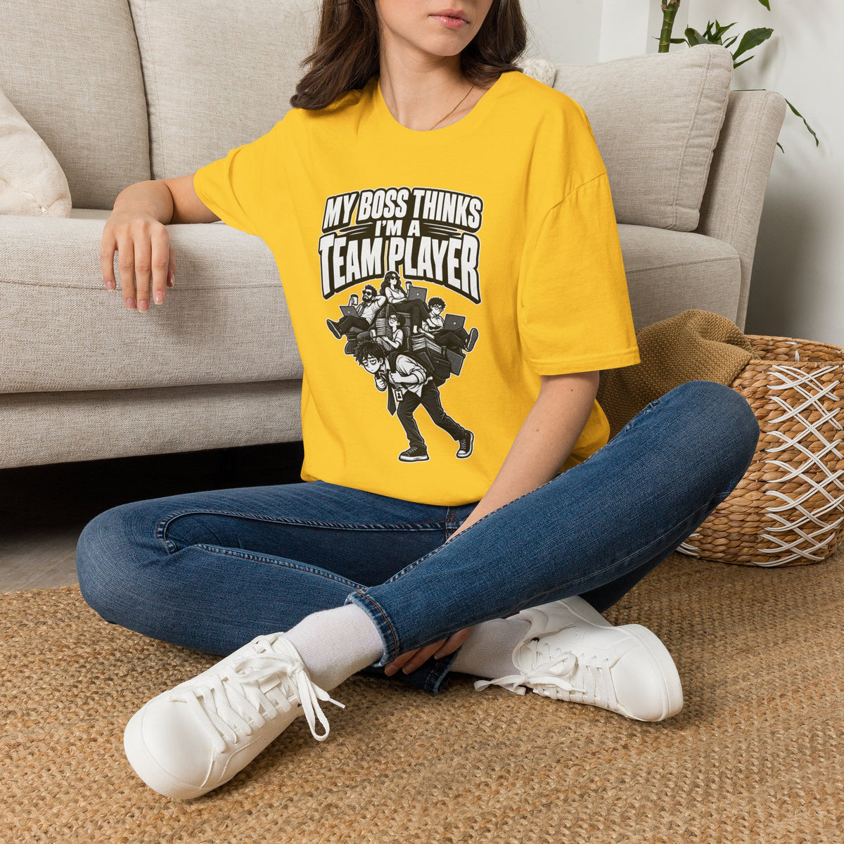Funny Dark Humor Tshirt — Funny Office Tshirt Dark Humor Graphic Tee Unique Coworker Gift TEAM PLAYER Shirt