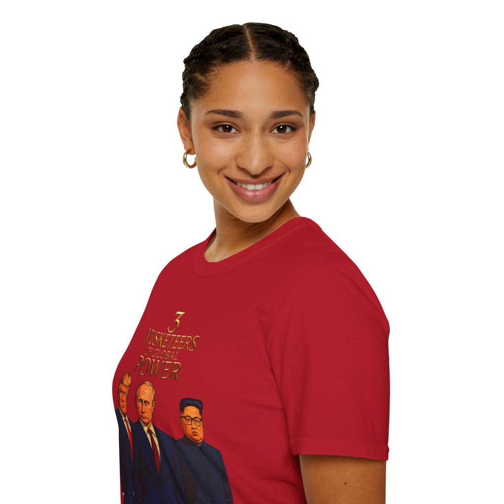 Funny Donald Trump Kim Putin T-Shirt Unique Unisex Softstyle Gift Men Woman Tee