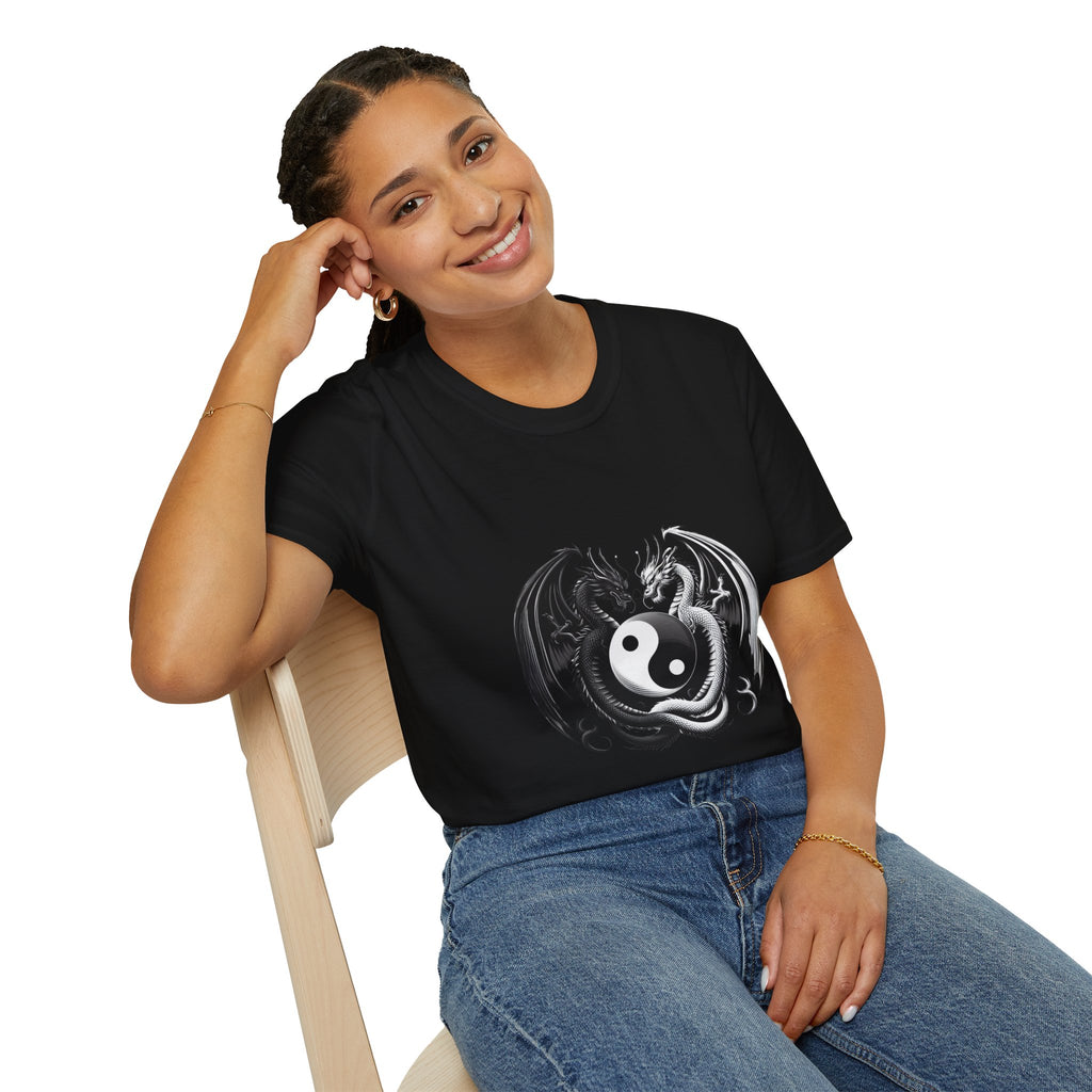 Dragon T-shirt Men Women Graphic Tee Clothing Apparel Chinese Dagon Symbol Gift