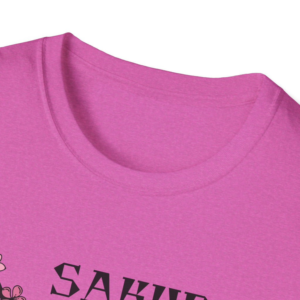 Sakura T-Shirt Japanese Art Shirt Unisex Softstyle Cherry Blossom Flower T-shirt