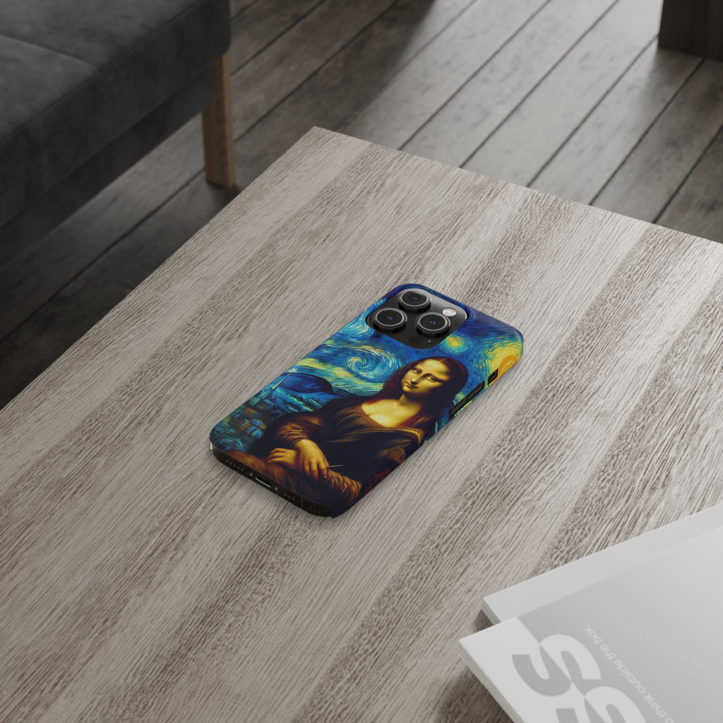 Funny Mona Lisa Phone Cases Van Gogh Starry Night Case Unique Gift iPhone 17 New
