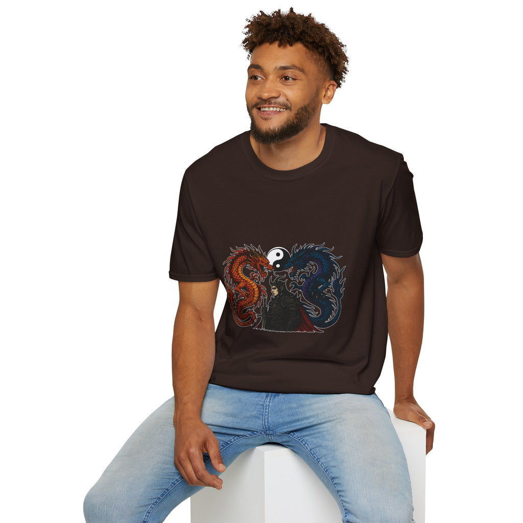 Dragon T-shirt Men Women Graphic Tee Clothing Apparel Chinese Dagon Symbol Gift