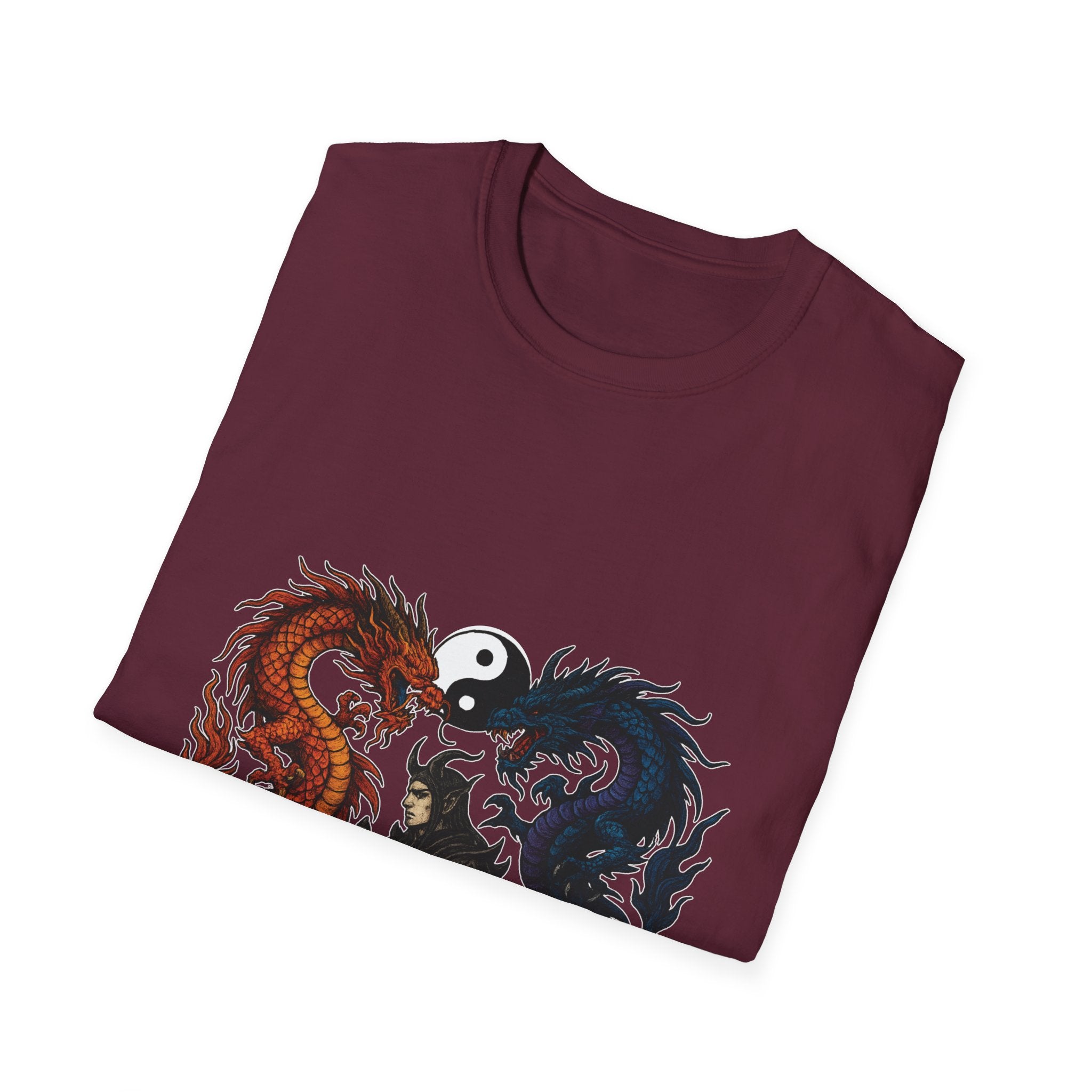 Dragon T-shirt Men Women Graphic Tee Clothing Apparel Chinese Dagon Symbol Gift