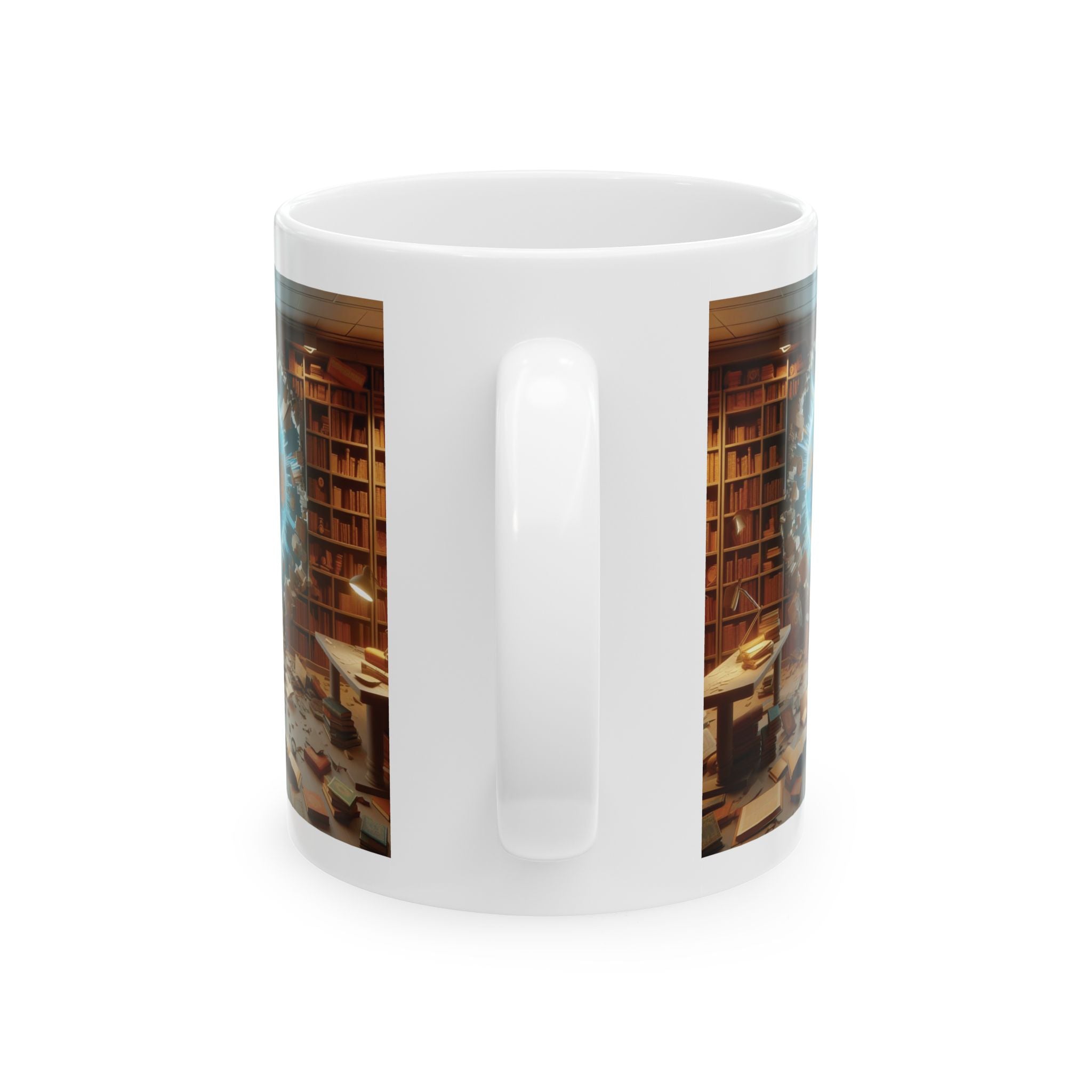 3D Bookshelf Mug-Library Book Shelf Mugs Book Lover Ceramic Mug Shelf Cup Gifts 2026