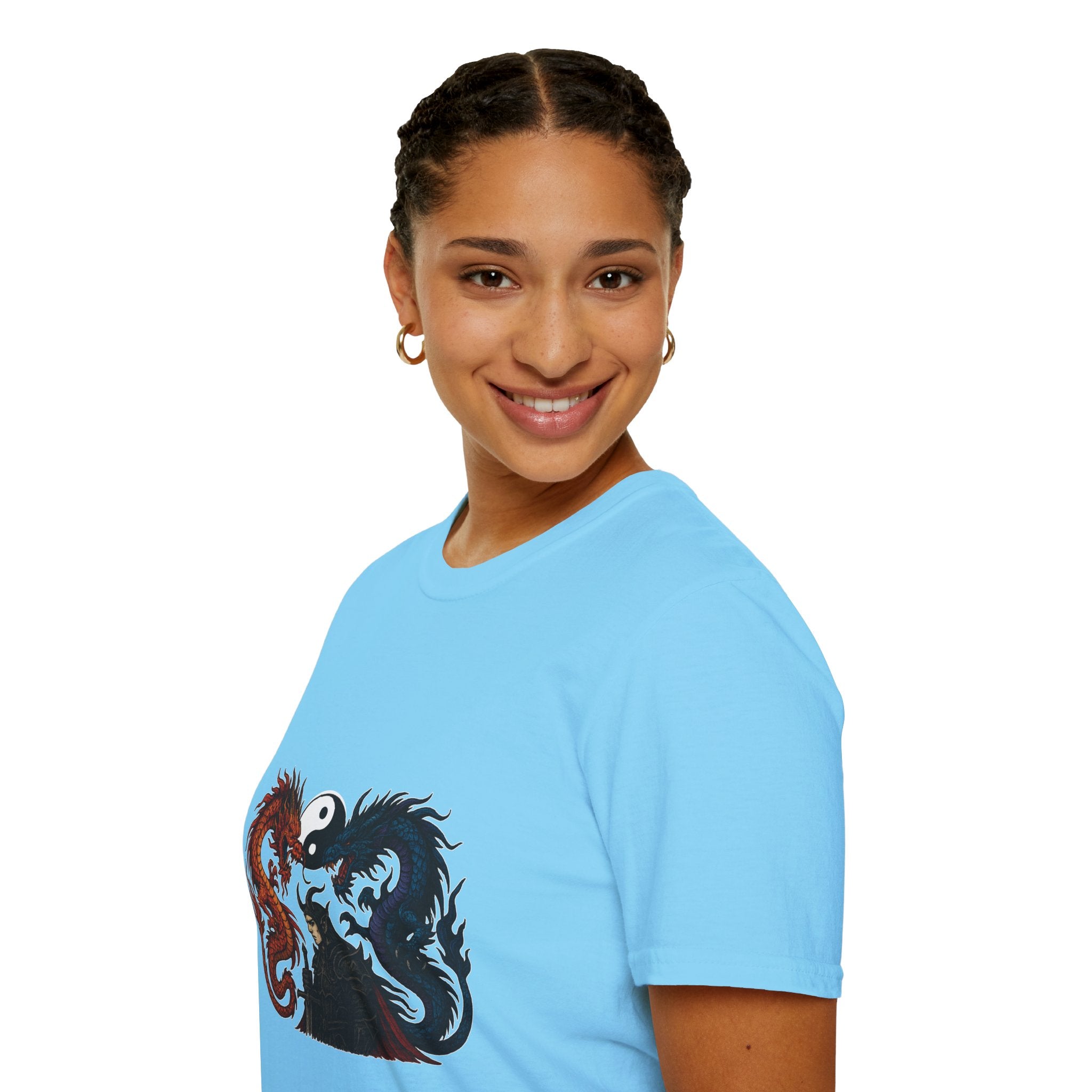 Dragon T-shirt Men Women Graphic Tee Clothing Apparel Chinese Dagon Symbol Gift