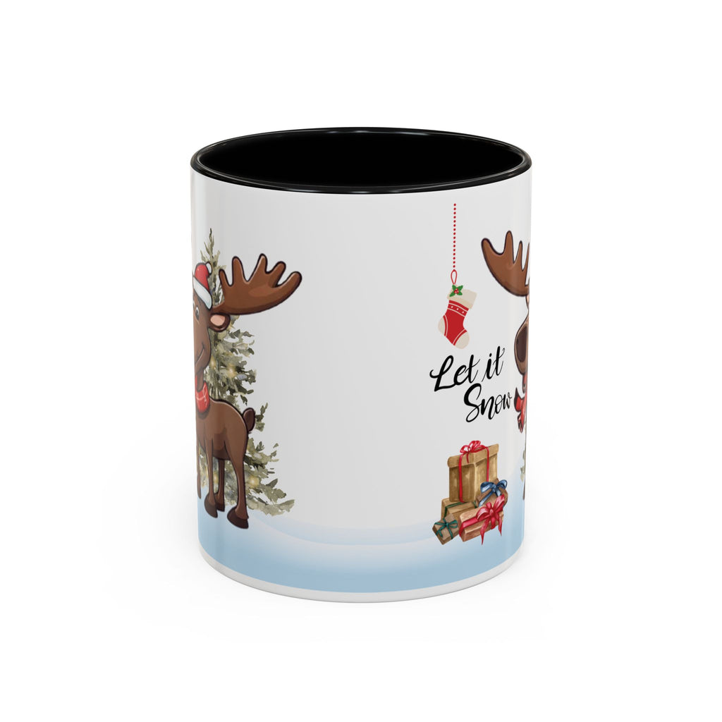 Christmas Mug Accent Funny Moose Mug Coffee Mug Cute Unique Gift Cup Travel Mug