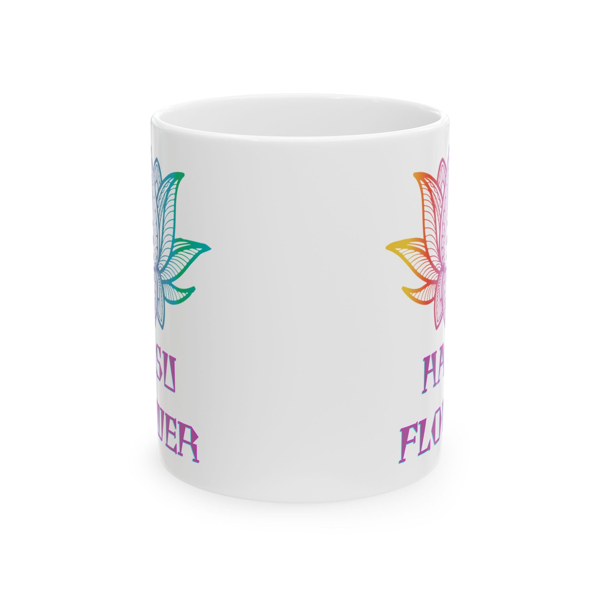 Hasu Japanese Art Mug Lotus Flower Japan Flower Travel Gift Cute Tea Coffee Cup Mug New 11oz