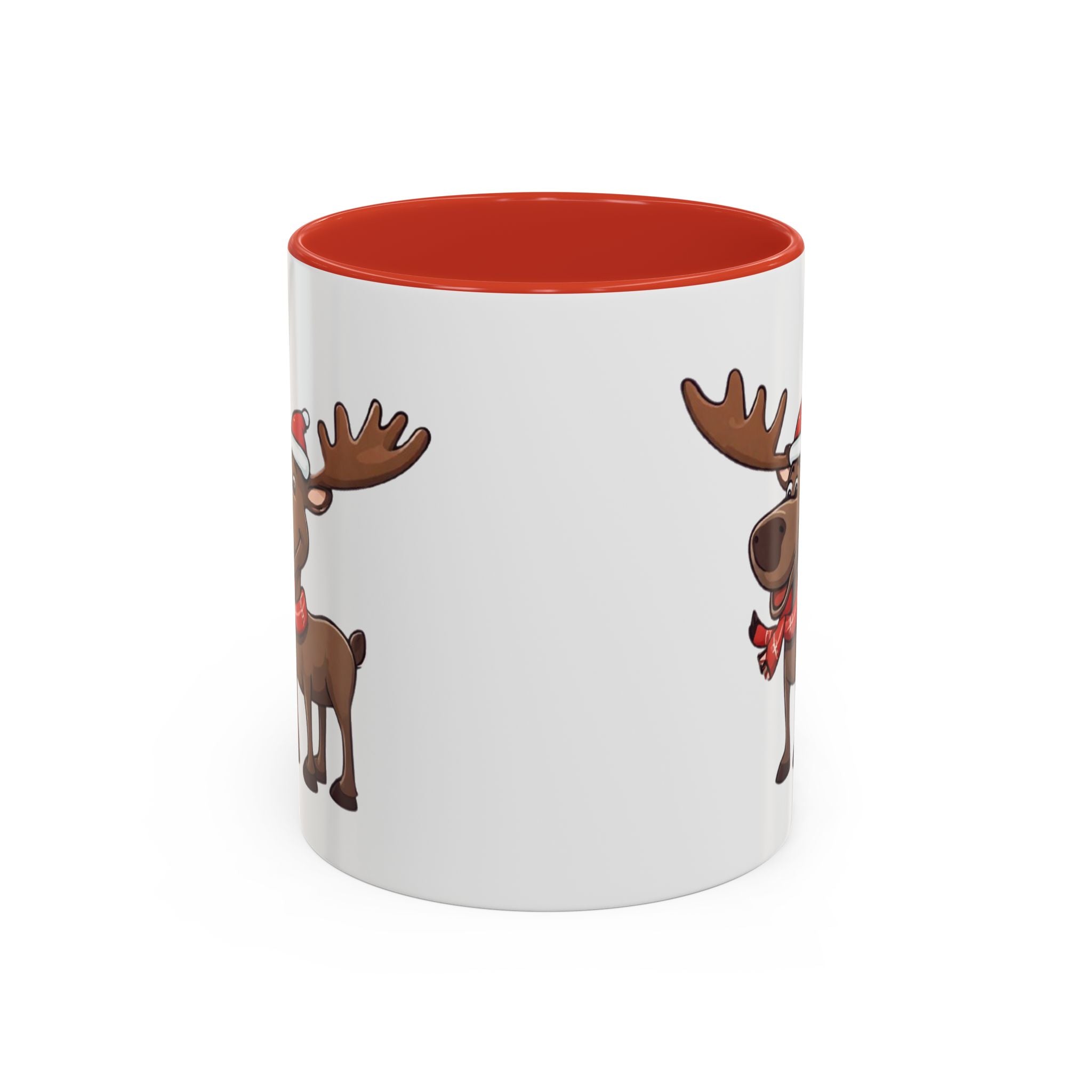 Christmas Mug Accent Funny Moose Mug Coffee Mug Cute Unique Gift Cup Travel Mug