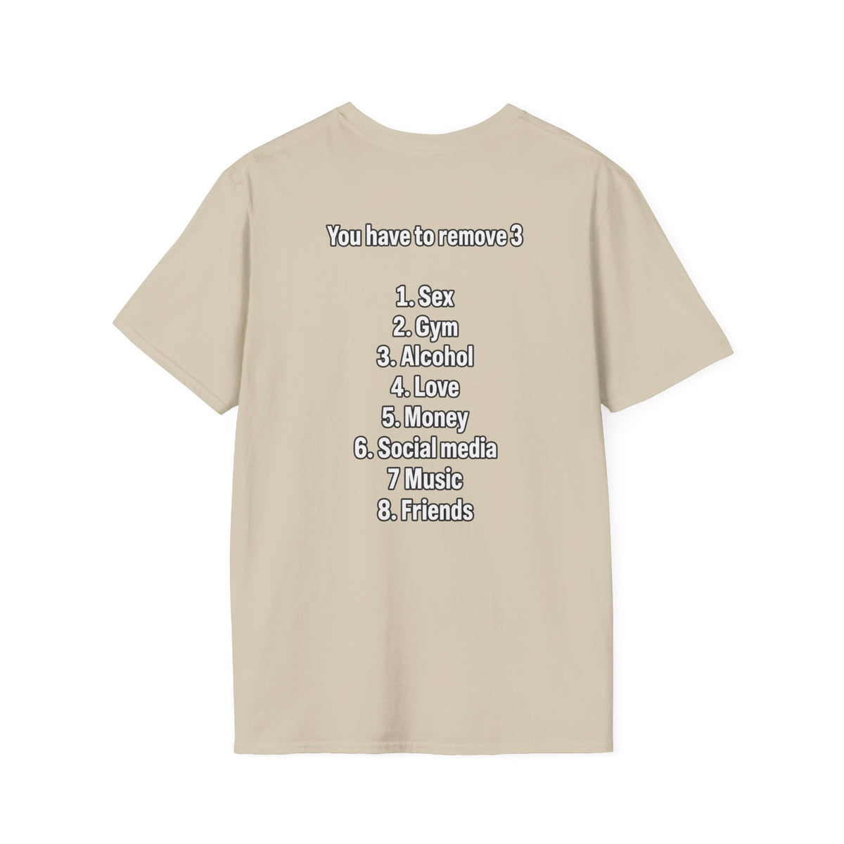 Funny Dark Humor Shirt You have to remove three Funny Office Tee Unique Gift