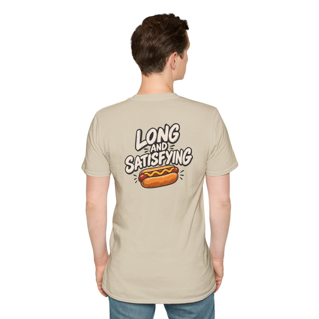 Dark Humor Funny Long and Satisfying Tshirt Tee Unique Gift