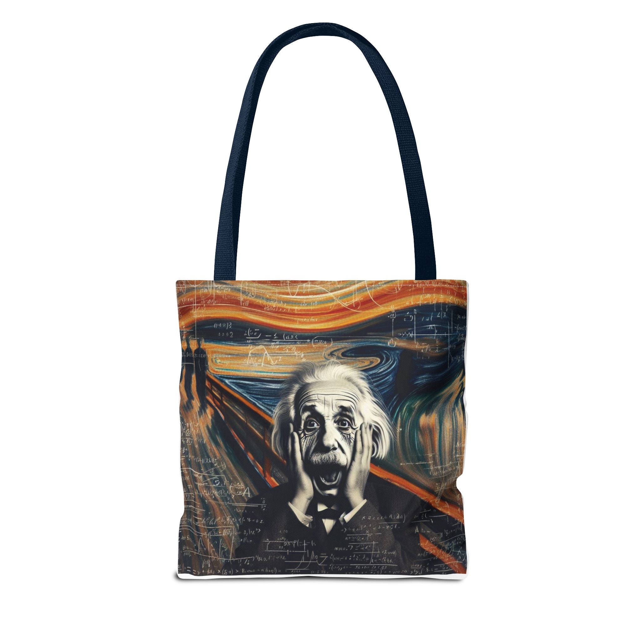 Funny Einstein Tote Bag (AOP) Bags Lady Women Mom Outdoor Style Fashion Gift New
