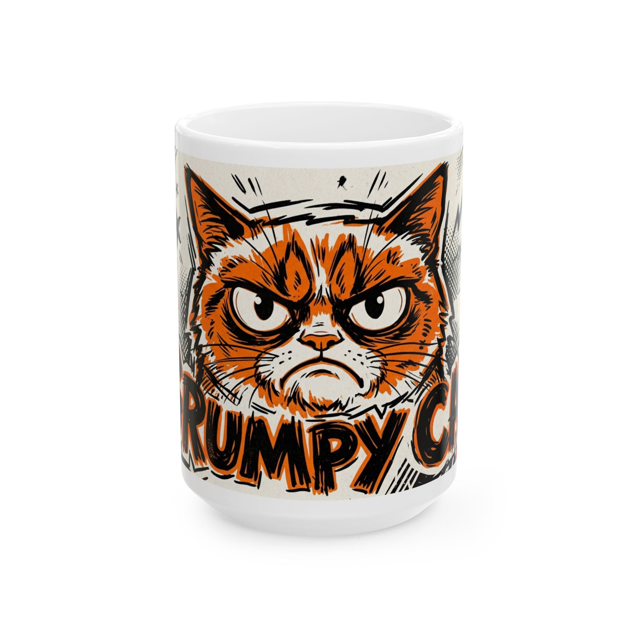 Cat Mom Coffee Mug Minimalist Line Art Cat Lover Gift Funny Ceramic Cup Tea Cup 11oz 15oz Best Gift for Mothers Animal Lovers Cat Mom Mug