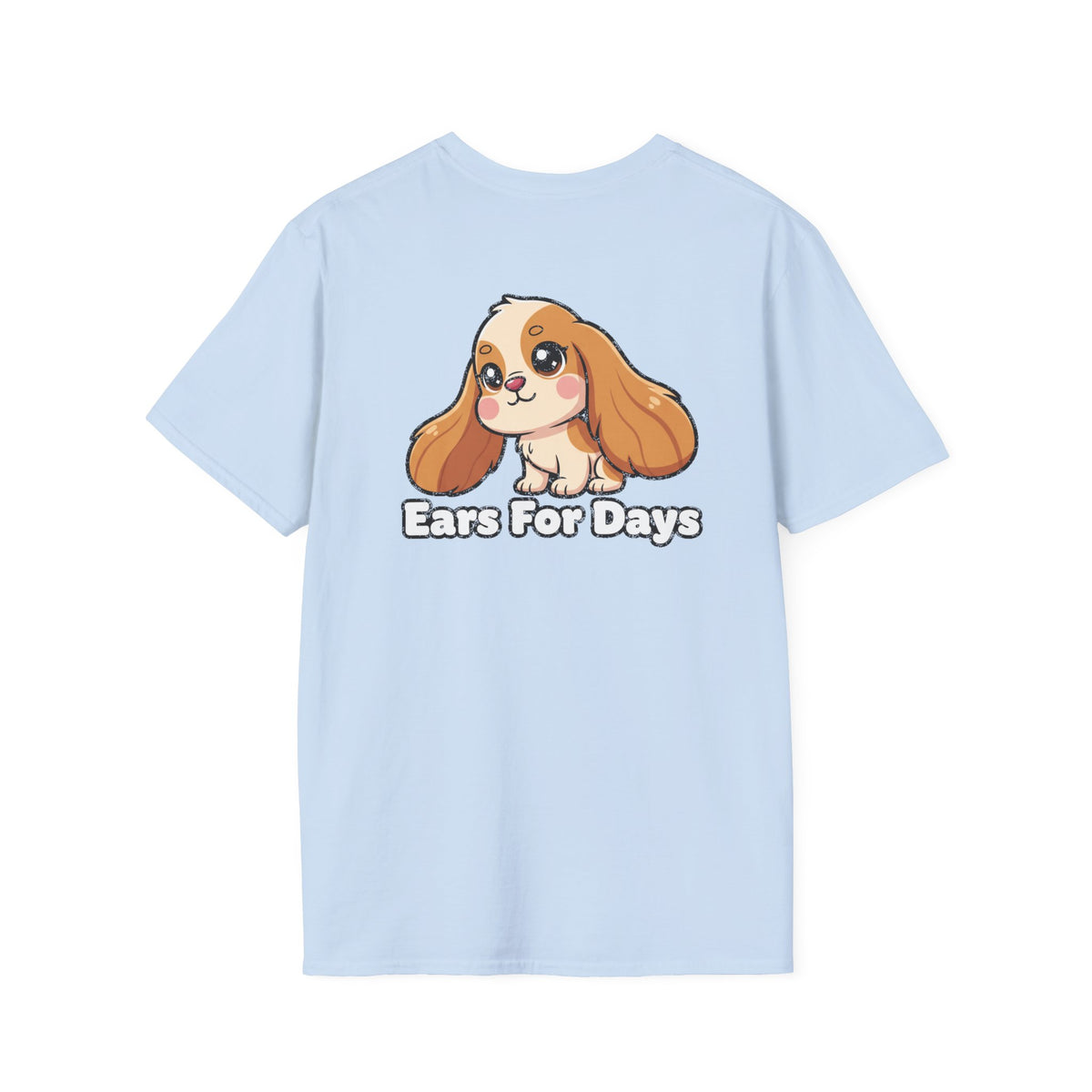 Cute Cocker Spaniel Shirt Ears For Days Funny Dog Lover Unisex Softstyle Tee Gift