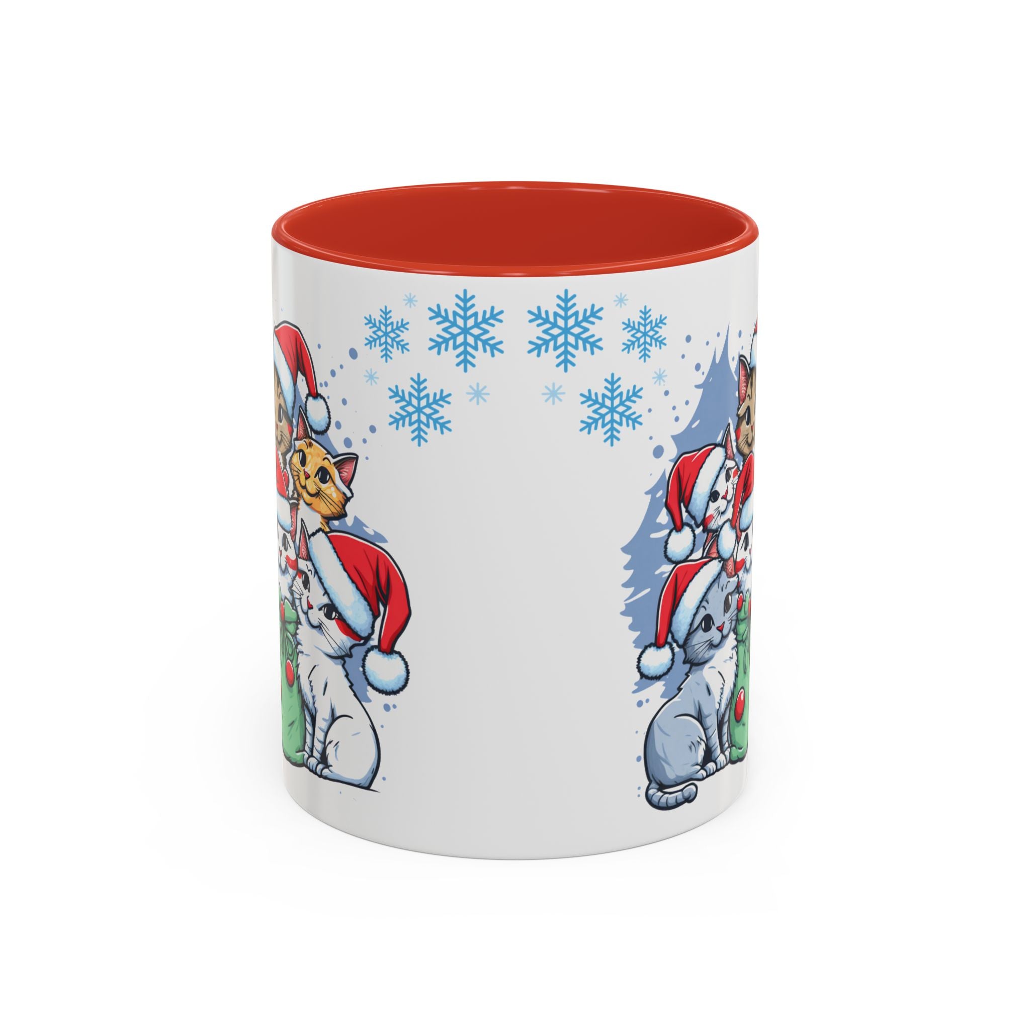 Christmas Ceramic Mug Cat Best Gift Holiday Festive Cup Christmas Gift Cute Kids