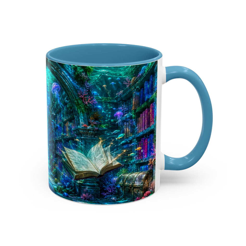 3D Library Bookshelf Mug Ceramic Book Lovers Coffee Mug Gifts Funny Accent Cup