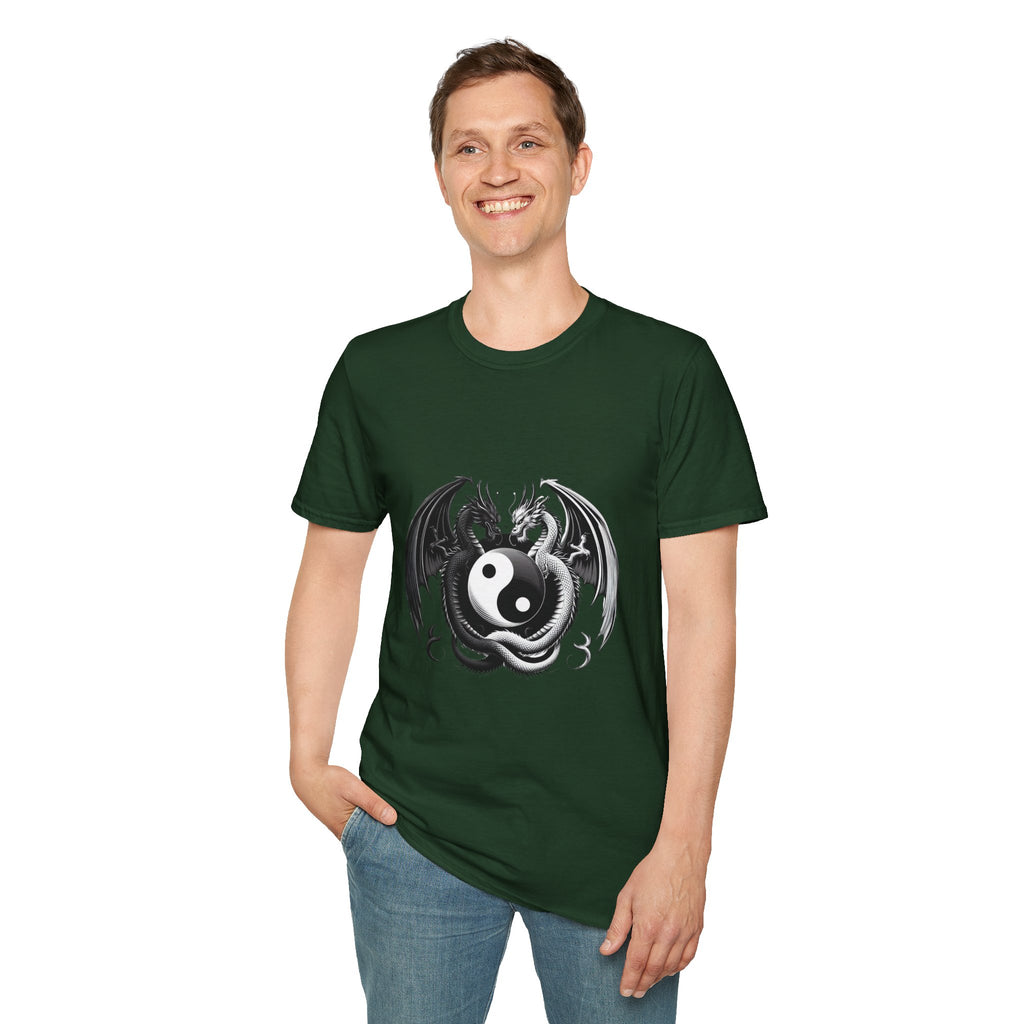 Dragon T-shirt Men Women Graphic Tee Clothing Apparel Chinese Dagon Symbol Gift