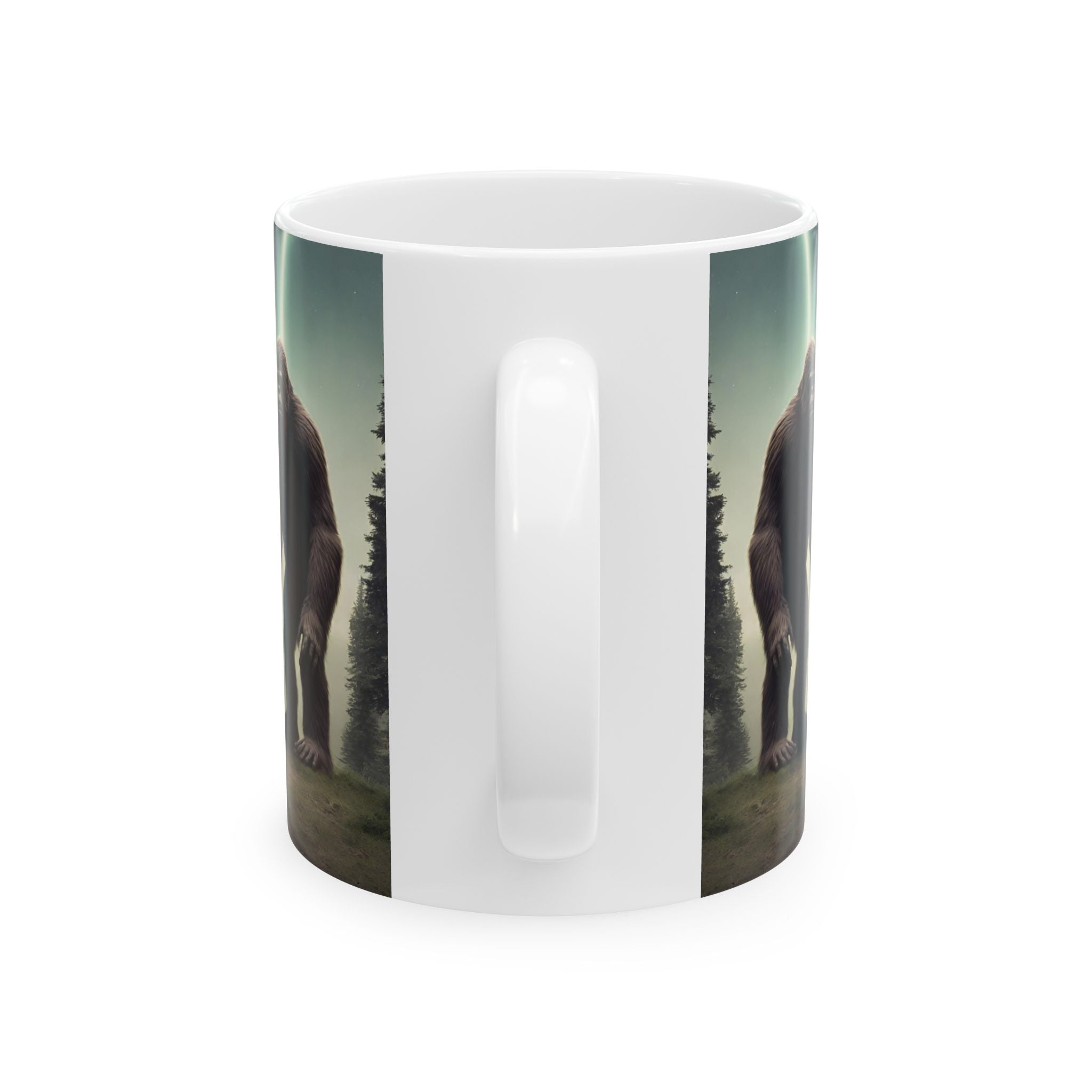 Funny Coffee Bigfoot Mug Alien Mug Believe Ceramic 11oz Cute Sasquatch Gift Cup