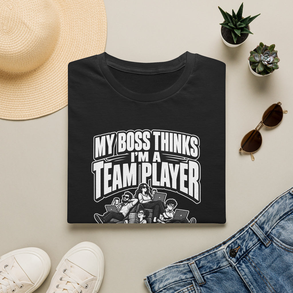 Funny Dark Humor Tshirt — Funny Office Tshirt Dark Humor Graphic Tee Unique Coworker Gift TEAM PLAYER Shirt