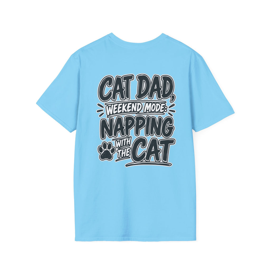 Cat Dad Shirt Pet Lover Tshirt Funny Cat Lover Graphic Tee Dark Humor Tee Unique Gift Funny Tshirt