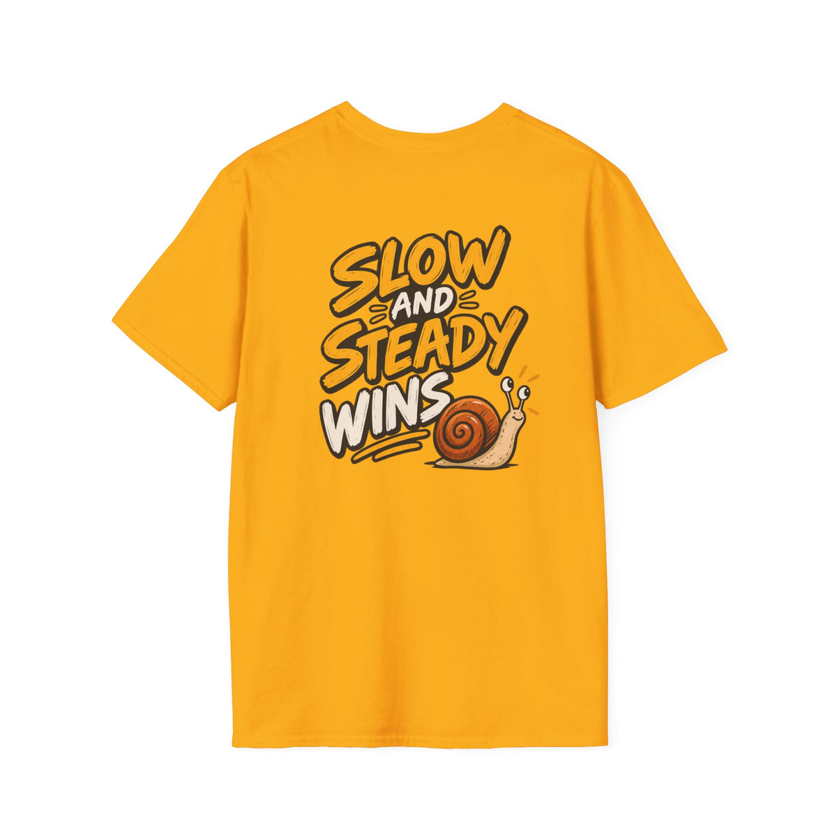 Funny Dark Humor Shirt Slow and Steady wins Funny Office Tee Unique Gift