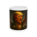 Funny Donald Trump as Dragon Mug Unique Gift Best for Coffee Lovers Tea Cup 11oz