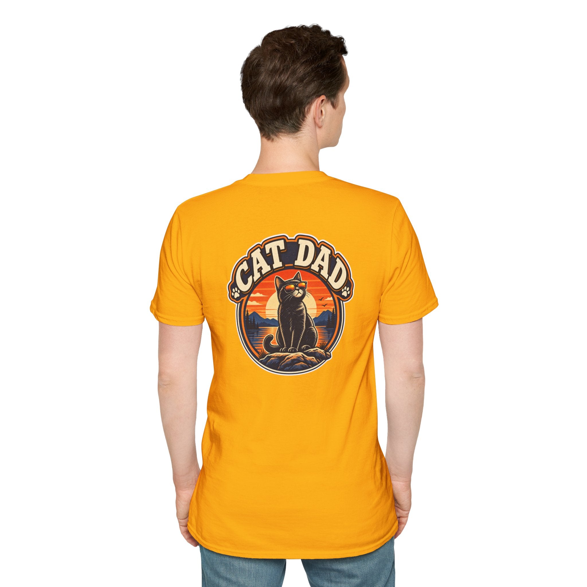 Cat Dad Shirt Pet Lover Tshirt Funny Cat Lover Graphic Tee Dark Humor Tee Unique Gift Funny Tshirt