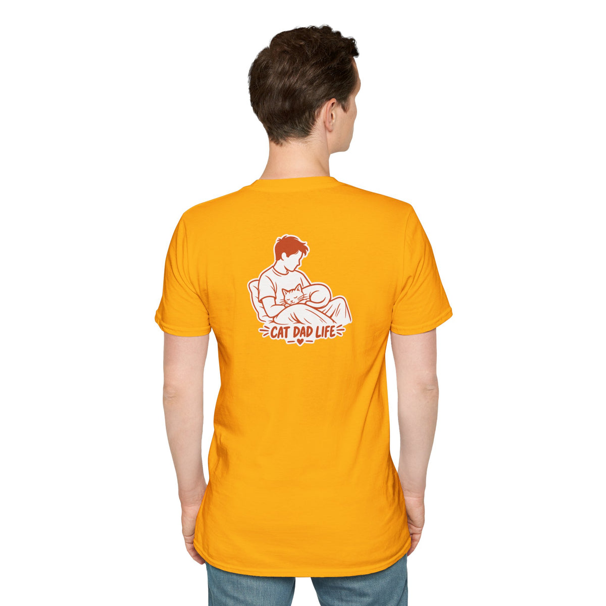 Cat Dad Shirt Pet Lover Tshirt Funny Cat Lover Graphic Tee Dark Humor Tee Unique Gift Funny Tshirt