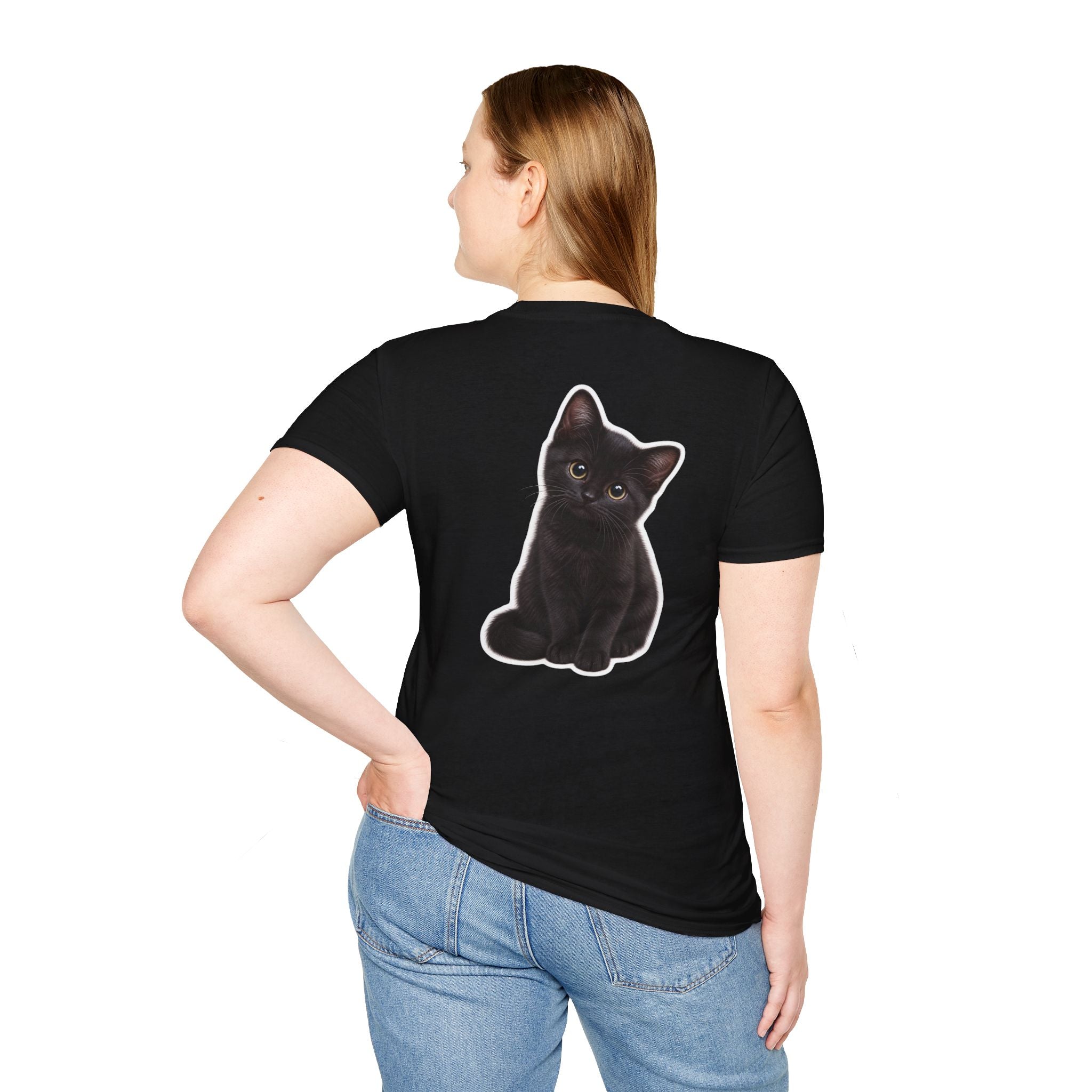 Black Cat Shirt Dark Humor Tee Cat Mom Tshirt Unique Gift Black Cat T shirt Funny Tshirt