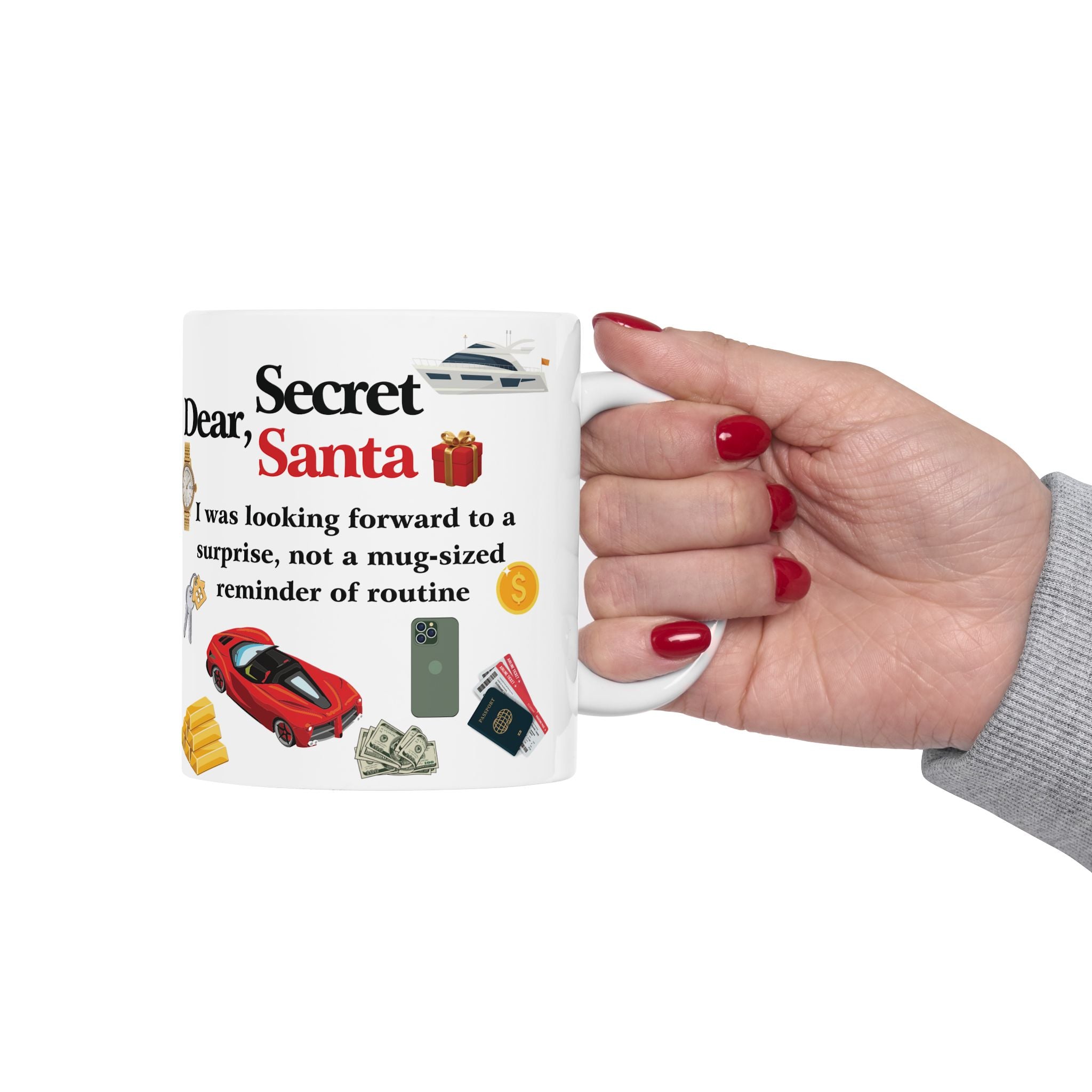 Secret Santa Gift Mug Office Christmas Mugs Funny Gift I Got This Xmas Cup 2027