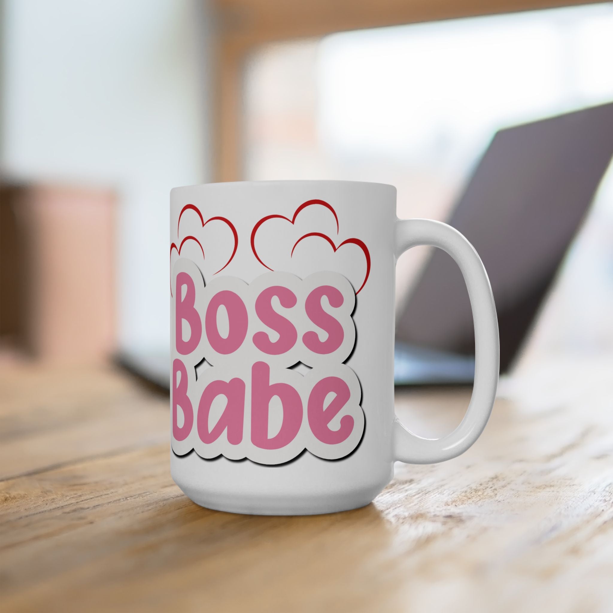 Boss Babe Funny Mug Best Boss Ever Gift for Friends Manager Leader Coffee 15oz