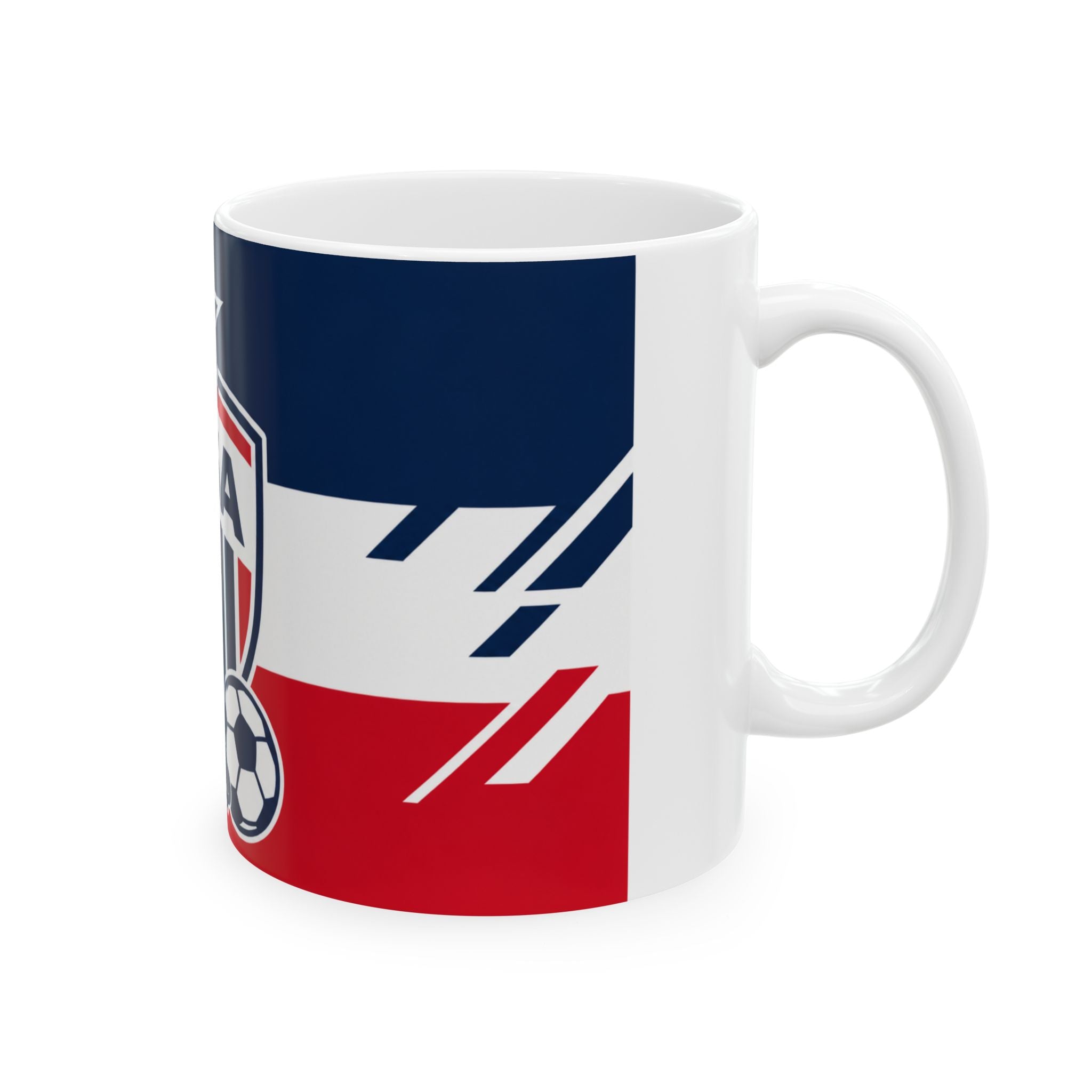 USA Soccer Fan 2026 Coffee Mug American Football Gift Tea Cup Best Funny Mug