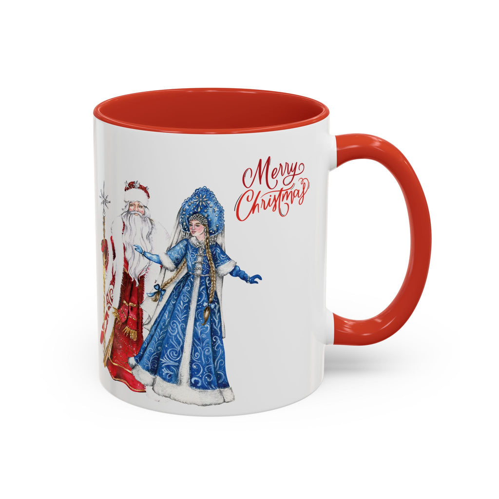 Christmas Mug Funny Santa Claus Mug Snow Maiden Unique Russian Cute Coffee Cup Best Gift for New Year 11oz 2027