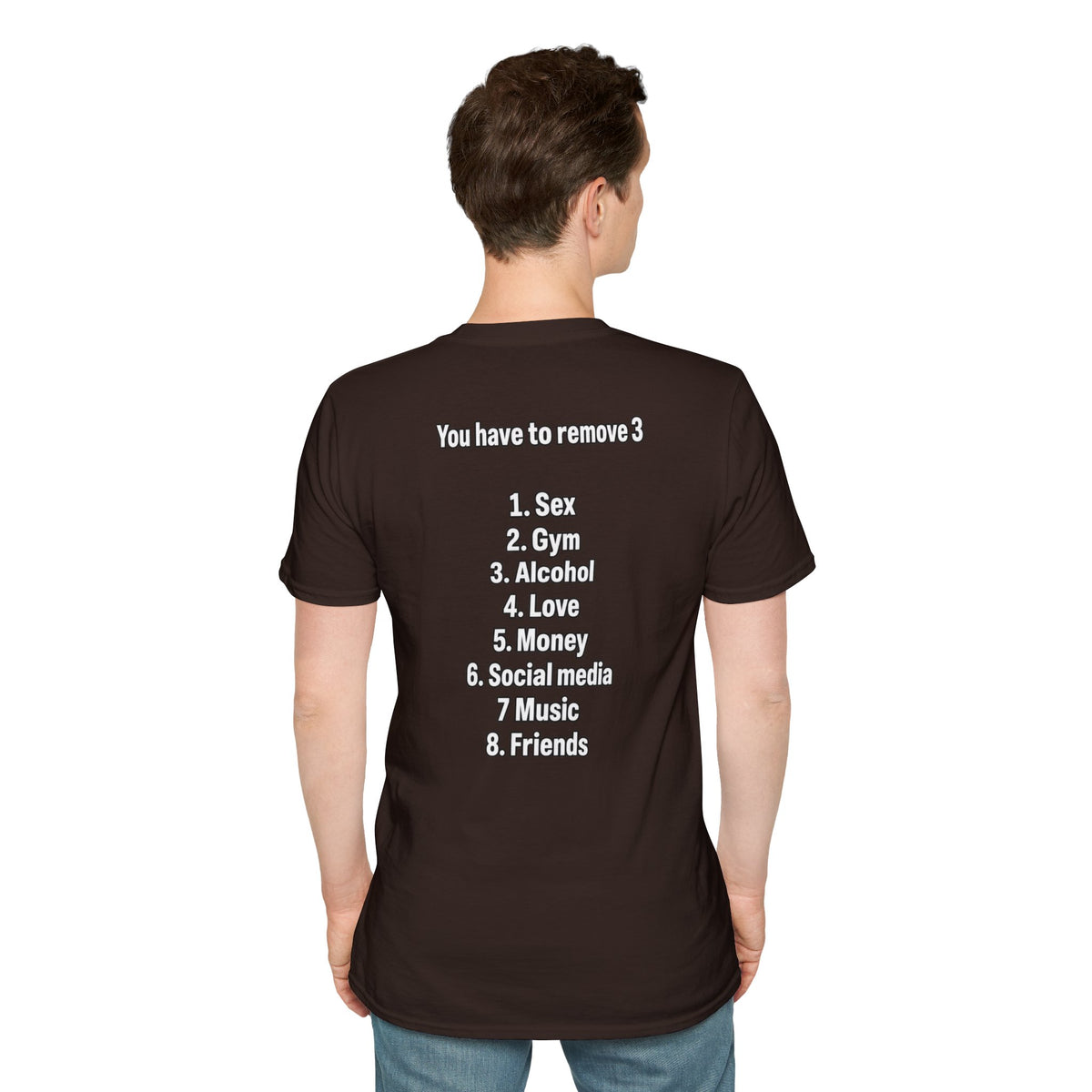 Funny Dark Humor Shirt You have to remove three Funny Office Tee Unique Gift