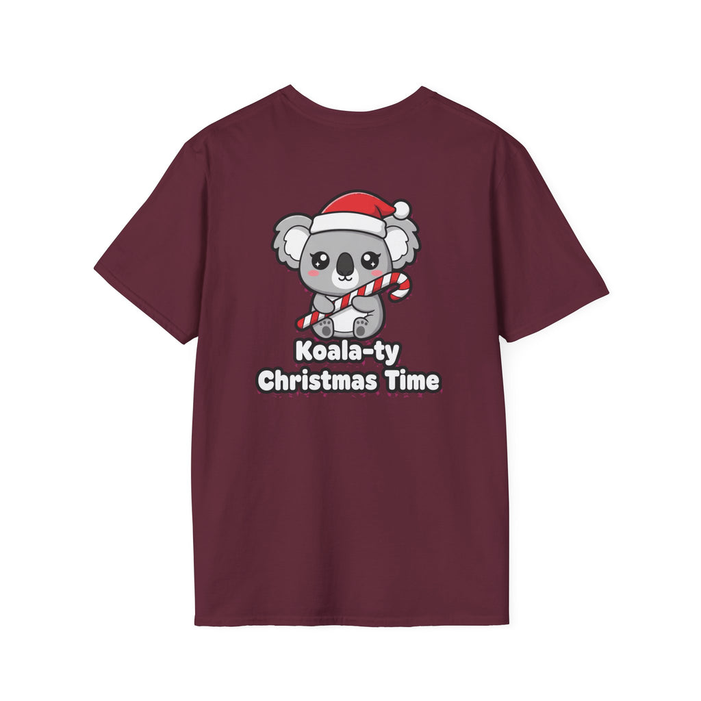 Cute Christmas Shirt Koalaty Christmas Time Funny Animal Unisex Softstyle Tee Christmas Gift