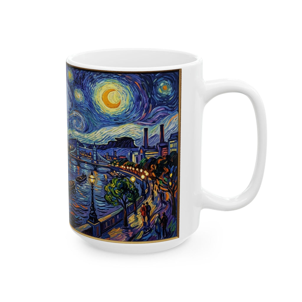 Funny London Mug Van Gogh Ceramic Mug You Are Here City Mug Coffee Mug Tea Gift 11oz 15oz