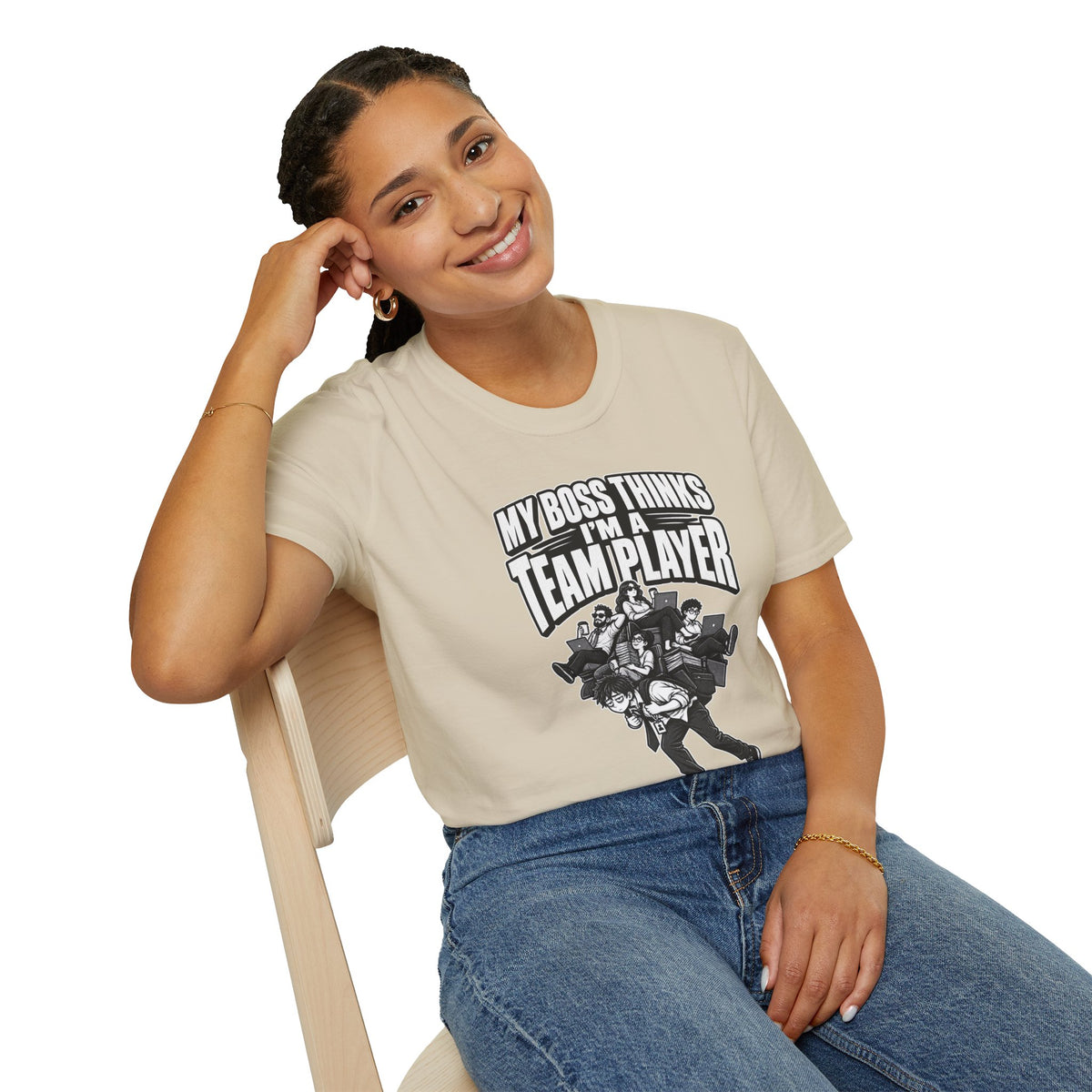 Funny Dark Humor Tshirt — Funny Office Tshirt Dark Humor Graphic Tee Unique Coworker Gift TEAM PLAYER Shirt
