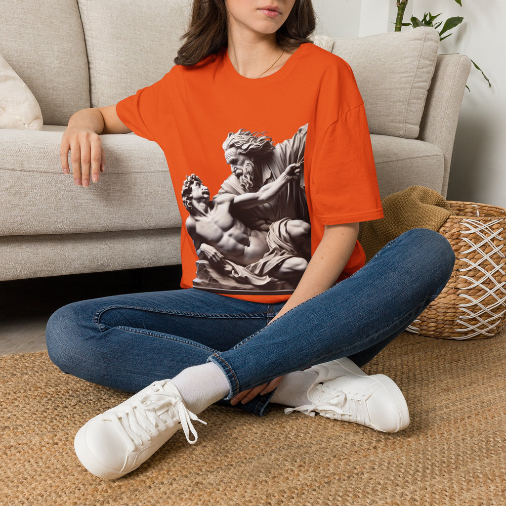 Funny Albert Einstein Unisex Softstyle T-Shirt Unique Gift Cotton T-shirt Art