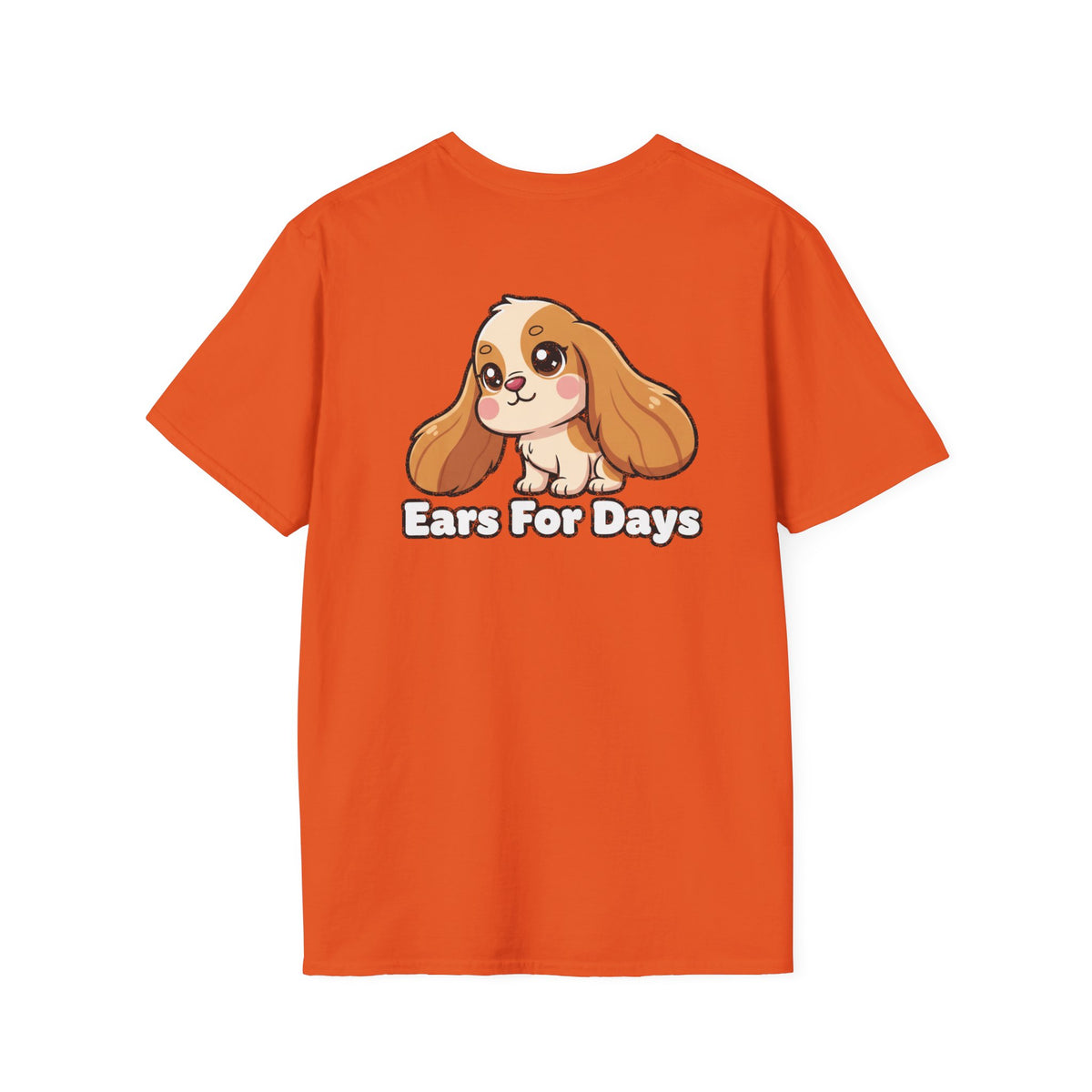Cute Cocker Spaniel Shirt Ears For Days Funny Dog Lover Unisex Softstyle Tee Gift