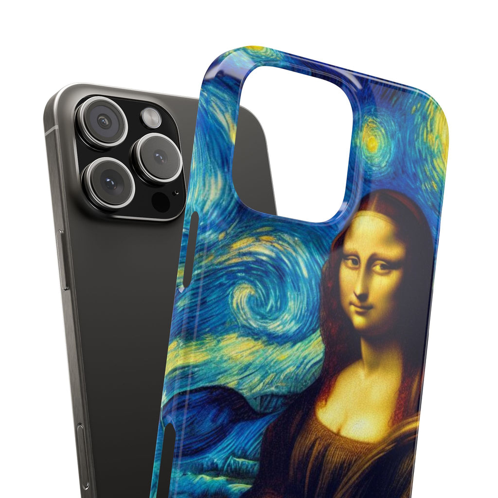 Funny Mona Lisa Phone Cases Van Gogh Starry Night Case Unique Gift iPhone 17 New