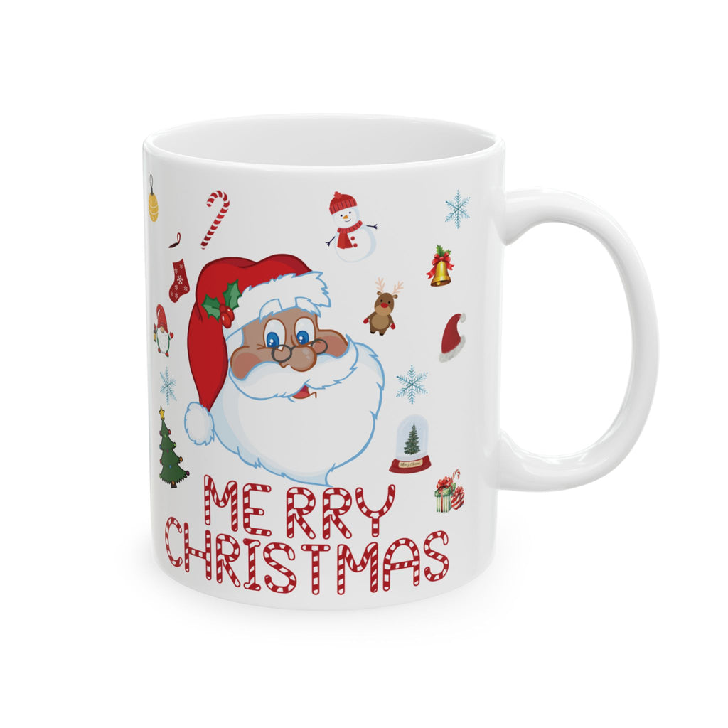 Funny Santa Claus Mug Merry Christmas Mug Unique Gift Cute Tea Coffee Cup Kids