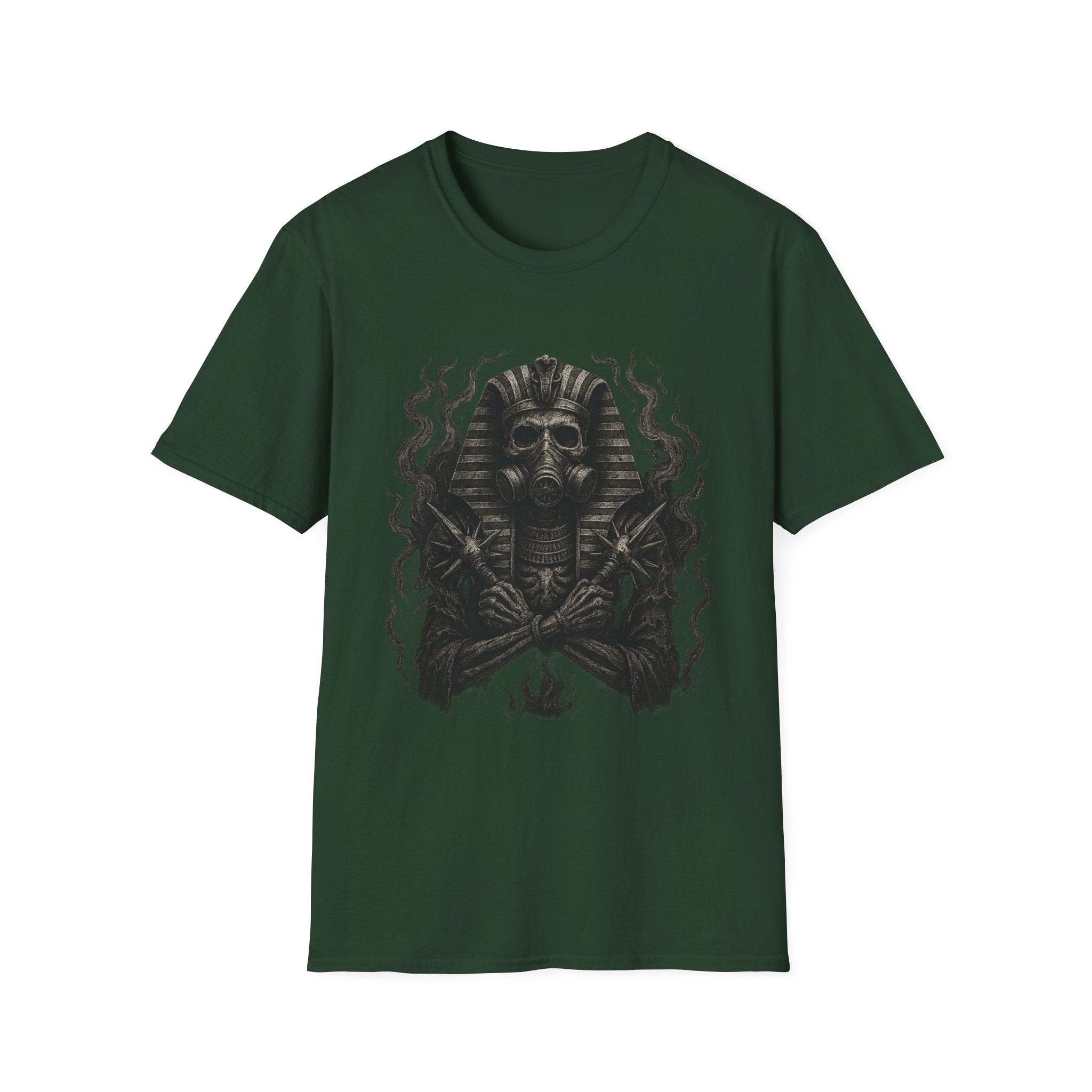 Vintage Mens T-shirts Egyptian Skull Graphic Tees Men Pharaoh Unisex Clothing Best Gift