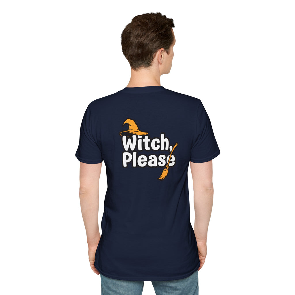 Dark Humor Halloween Shirt Witch Please Funny Sarcastic Witchy Unisex Softstyle Tee Adult Halloween Gift